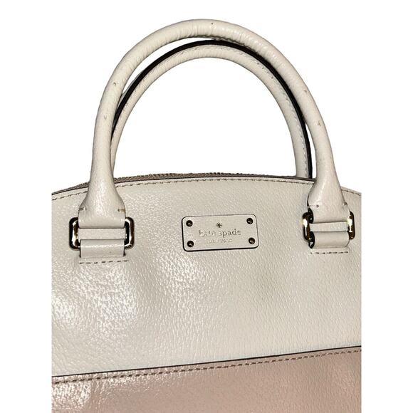 Kate Spade‎ Medium Light Pink and Cream Handbag Purse - Picture 2 of 16